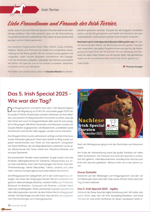 Irish Special  Dorsten 2025